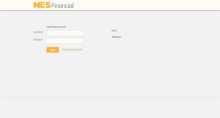 Desktop Screenshot of portal.nesf.com